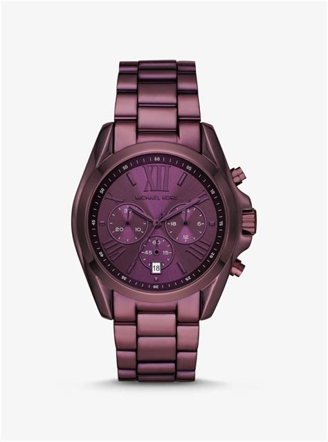 Michael Kors purple watch